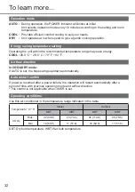 Preview for 32 page of Panasonic CS-WPU9WKH-8M Operating Instructions Manual