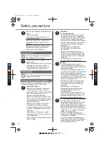 Предварительный просмотр 6 страницы Panasonic CS-WU12VKY Series Operating Instructions Manual