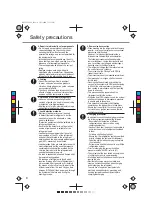 Preview for 8 page of Panasonic CS-WU12VKYF Series Operating Instructions Manual