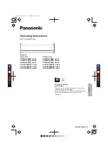 Panasonic CS-WU12WKY Series Operating Instructions Manual предпросмотр