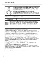 Preview for 14 page of Panasonic CS-XE12SKUA-1 Operating Instructions Manual