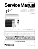 Preview for 1 page of Panasonic CS-XE12SKUA-1 Service Manual