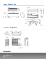 Preview for 2 page of Panasonic CS-XE9PKUA Submittal Data