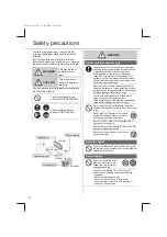 Предварительный просмотр 4 страницы Panasonic CS-XS12VKYF Series Operating Instructions Manual