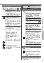 Preview for 5 page of Panasonic CS-XU9XKH-8 Operating Instructions Manual