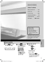 Предварительный просмотр 3 страницы Panasonic CS-XV18UKD-3 Operating Instructions Manual