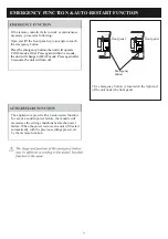 Предварительный просмотр 10 страницы Panasonic CS-YE12WKU1 Operating Instructions Manual