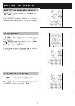 Предварительный просмотр 18 страницы Panasonic CS-YE9WKU1 Operating Instructions Manual