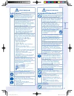 Preview for 5 page of Panasonic CS-YW12MKD Operating Instructions Manual