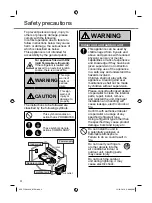 Preview for 4 page of Panasonic CS-Z20TKEW Operating Instructions Manual