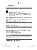 Preview for 10 page of Panasonic CS-Z20TKEW Operating Instructions Manual