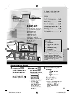 Preview for 45 page of Panasonic CS-Z20TKEW Operating Instructions Manual