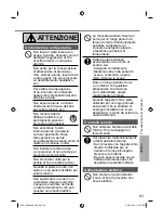 Preview for 63 page of Panasonic CS-Z20TKEW Operating Instructions Manual