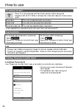 Preview for 20 page of Panasonic CS-Z20VKEW Operating Instructions Manual