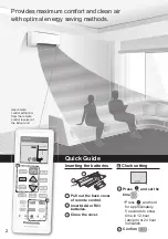 Preview for 2 page of Panasonic CS-Z20VKR Operating Instructions Manual