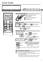 Preview for 3 page of Panasonic CS-Z20ZKEW Operating Instructions Manual