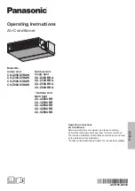 Panasonic CS-Z25UD3RAW Operating Instructions Manual preview