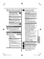 Preview for 5 page of Panasonic CS-Z25UFRAW Operating Instructions Manual