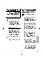 Preview for 7 page of Panasonic CS-Z25UFRAW Operating Instructions Manual