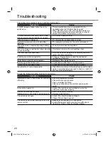 Preview for 20 page of Panasonic CS-Z25UFRAW Operating Instructions Manual