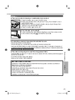 Preview for 21 page of Panasonic CS-Z25UFRAW Operating Instructions Manual