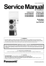 Panasonic CS-Z25UFRAW Service Manual preview