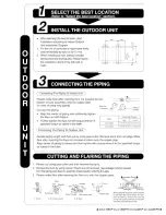 Preview for 6 page of Panasonic CSC18BKP - SPLIT A/C SYSTEM Installation Manual