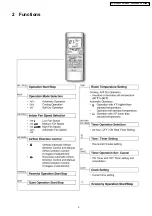 Предварительный просмотр 3 страницы Panasonic CSC18DKU - AIR CONDITIONER - SPLIT Service Manual