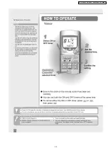 Предварительный просмотр 33 страницы Panasonic CSC18DKU - AIR CONDITIONER - SPLIT Service Manual