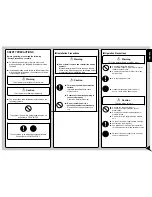 Preview for 3 page of Panasonic CSC9CKPG - SPLIT A/C IN DOOR Operating Instructions Manual