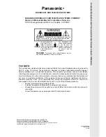 Preview for 8 page of Panasonic CT-1388YD Operating Instructions Manual