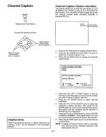 Предварительный просмотр 21 страницы Panasonic CT-13R12 Operating Instructions Manual