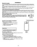 Preview for 5 page of Panasonic CT-13R16 Operating Instructions Manual