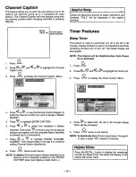 Preview for 13 page of Panasonic CT-13R16 Operating Instructions Manual