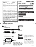 Preview for 1 page of Panasonic CT-13R17 Owner'S Manual