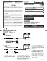 Panasonic CT-13R17 Owner'S Manual preview