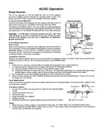 Preview for 5 page of Panasonic CT-13R23 Operating Instructions Manual