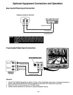 Предварительный просмотр 8 страницы Panasonic CT-13R24 User Manual