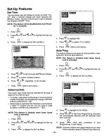 Предварительный просмотр 16 страницы Panasonic CT-13R24 User Manual