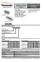 Preview for 1 page of Panasonic CT-2 Series Manual