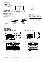 Preview for 2 page of Panasonic CT-2 Series Manual