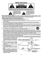 Предварительный просмотр 3 страницы Panasonic CT-2086 Operating Instructions Manual