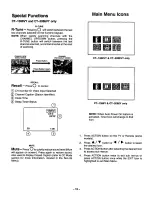 Предварительный просмотр 12 страницы Panasonic CT-2086 Operating Instructions Manual