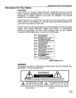 Preview for 3 page of Panasonic CT-20DC50 Operating Instructions Manual