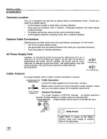 Preview for 8 page of Panasonic CT-20DC50 Operating Instructions Manual