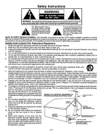 Preview for 2 page of Panasonic CT-20G21 Operating Instructions Manual