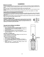 Preview for 5 page of Panasonic CT-20G21 Operating Instructions Manual