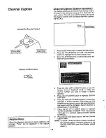 Preview for 16 page of Panasonic CT-20G21 Operating Instructions Manual