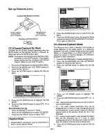 Preview for 20 page of Panasonic CT-20G21 Operating Instructions Manual