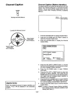 Preview for 23 page of Panasonic CT-20S11 Operating Instructions Manual